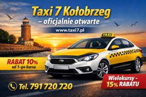 Taxi 7 Kołobrzeg – Oficjalny start